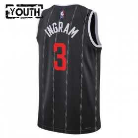 Maillot Basket Enfant Toronto Raptors Brandon Ingram 2025-26 Nike City Edition Noir Swingman